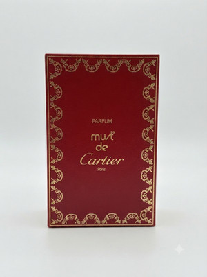 Vintage Must de Cartier Parfum (reines Parfum), 7,5 ml, aus dem Jahr 1981