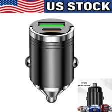 2 Port USB Super Fast Car Charger Adapter For iPhone Samsung Android Phone Lot