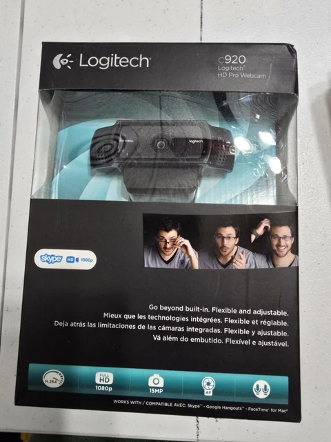 Logitech C920x Pro HD Webcam - Black