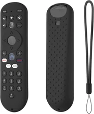 Hi Color Silicone Remote Control Cover for Xumo TV Stream black 