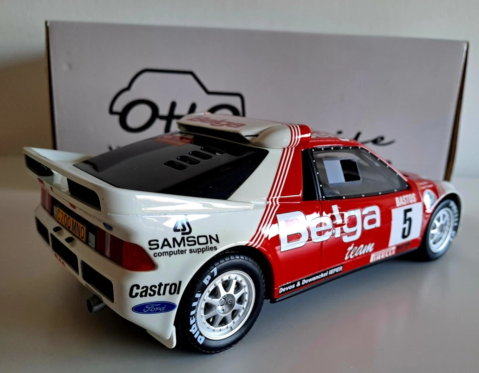Otomóvil Ford RS200 1/18 Team Belga Droogmans Joosten - Imagen 4 de 4