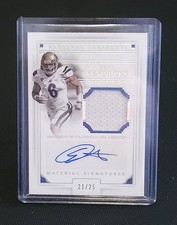 2016 NATIONAL TREASURE MATERIAL SIGNATURES #39 ERIC KENDRICKS Rookie #21/25 AUTO