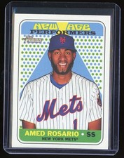 2018 Topps Heritage - New Age Performers Amed Rosario #NAP-23 (RC)