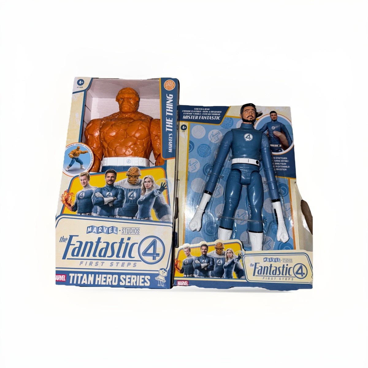 Marvel The Fantastic Four First Steps 12 In Set Of 2 Figure