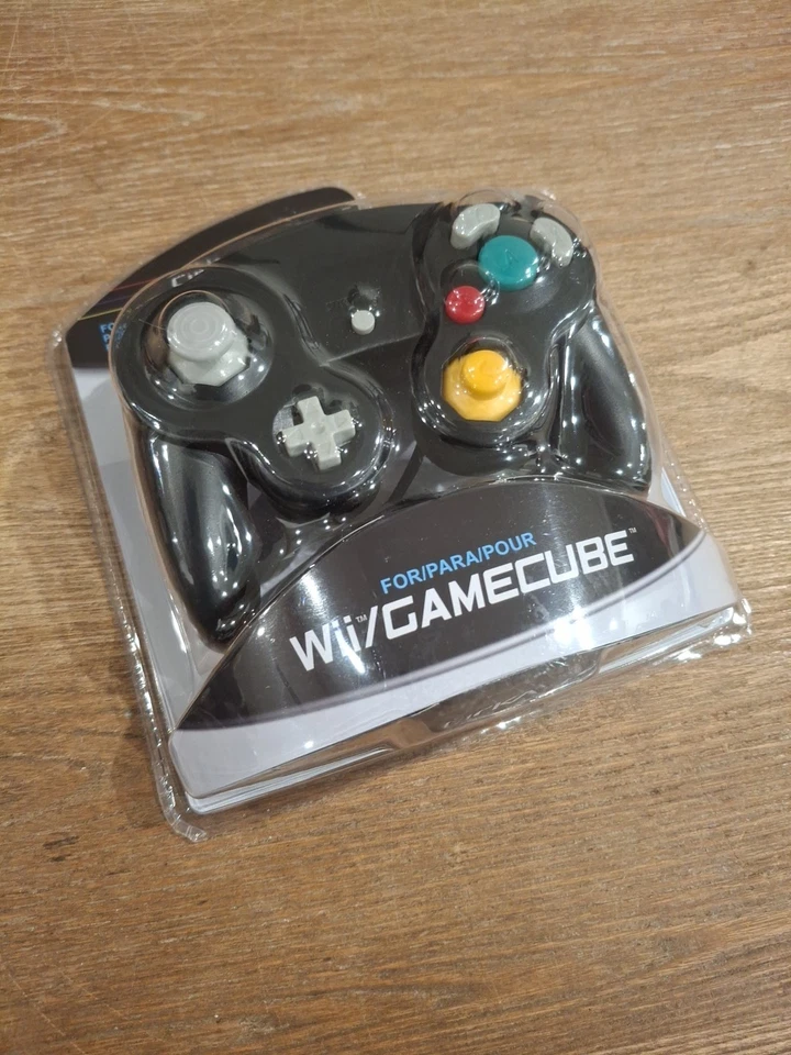 Black Shock Game Controller Pad for Nintendo Gamecube GC Wii NEW - Image 3 of 3