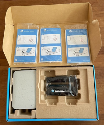 HP Sprocket Studio Printer For SmartPhone - 4x6 Photos - Barely Used