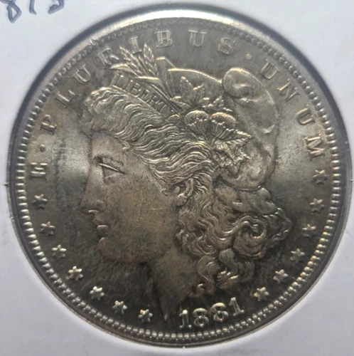 1881 S MORGAN DOLLAR! MS+++! PRETTY TONING! GREAT EXAMPLE! A MUST SEE! BEAUTIFUL