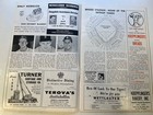 1956 Detroit Tigers Program With Newspaper Copies Of Game Action-Excellent  — photo 4
