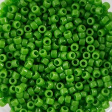 15/0 TOHO ROUND Opaque Mint Green Seed Bead 8g