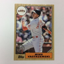 2022 Topps Series 2 - 1987 Topps Baseball Mike Yastrzemski #87TB-30