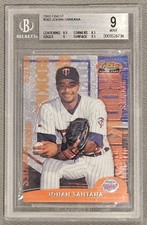 2000 JOHAN SANTANA TOPPS FINEST ROOKIE #262 BGS 9 MINT 2404/3000 9.5 9 8.5 9.5
