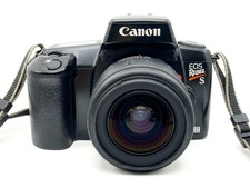 Canon EOS Rebel S II Tamron 28-80mm f/3.5-5.6 Kit Analog SLR 35mm Black Good