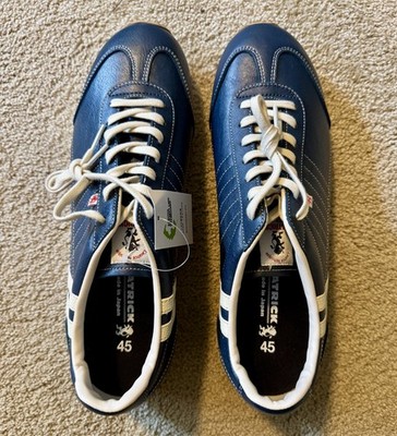 Patrick Made in Japan Leather Sneakers – Size 45 (US 10–10.5