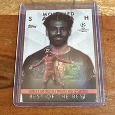 Topps 2023-24 UEFA Best of the Best Mohamed Salah Liverpool BM-6