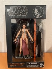 Hasbro Star Wars the Black Series Princess Leia Figure  6-inch  5 Slave Outfit