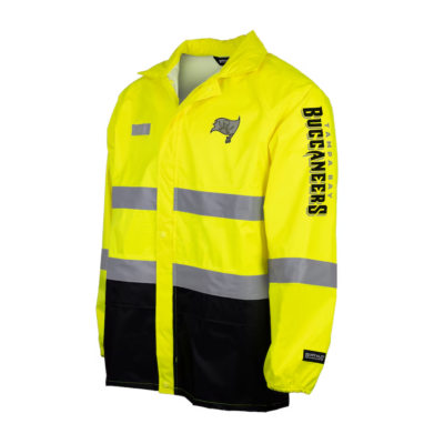 Tampa Bay Buccaneers Hi-Vis Safety Waterproof Rainshell Full  display picture 3