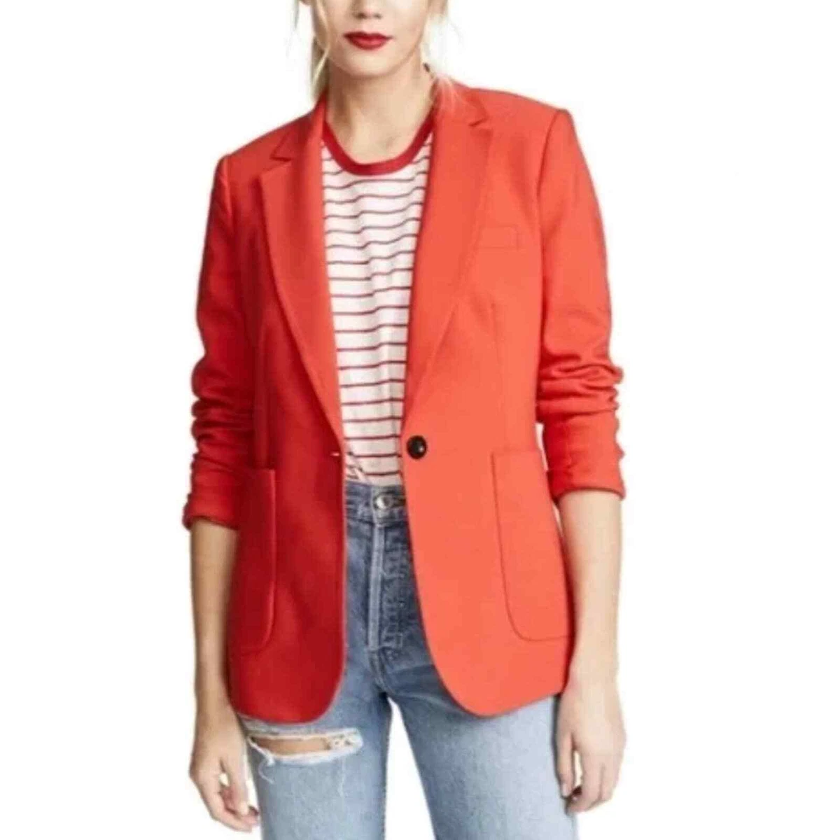 Anine bing hotsell schoolboy blazer