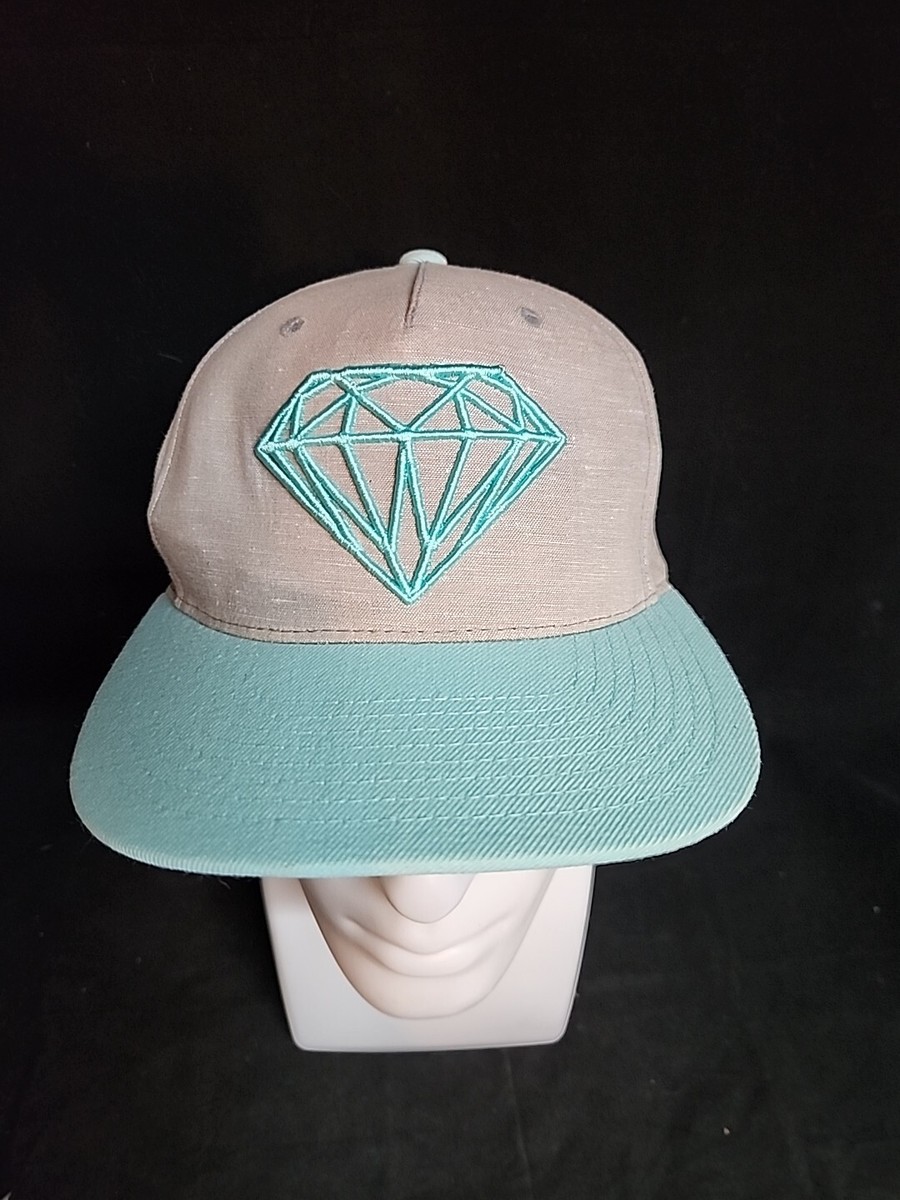 Diamond Supply Black Brilliant Unconstructed Men's Snapback