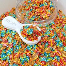 FAKE Mixed Color Planets, Space Polymer Clay Sprinkle NOT EDIBLE 