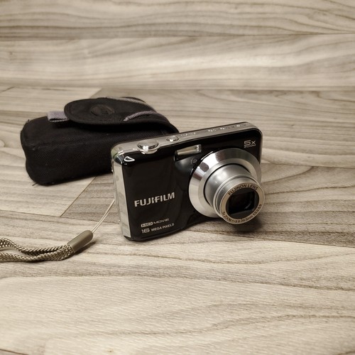 Fujifilm FinePix AX Series AX655 16MP Digital Camera Tested Works Black