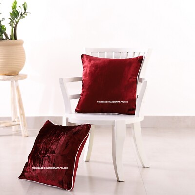 Crushed Velvet Pillow Covers Shop Versace Cushions On Sale