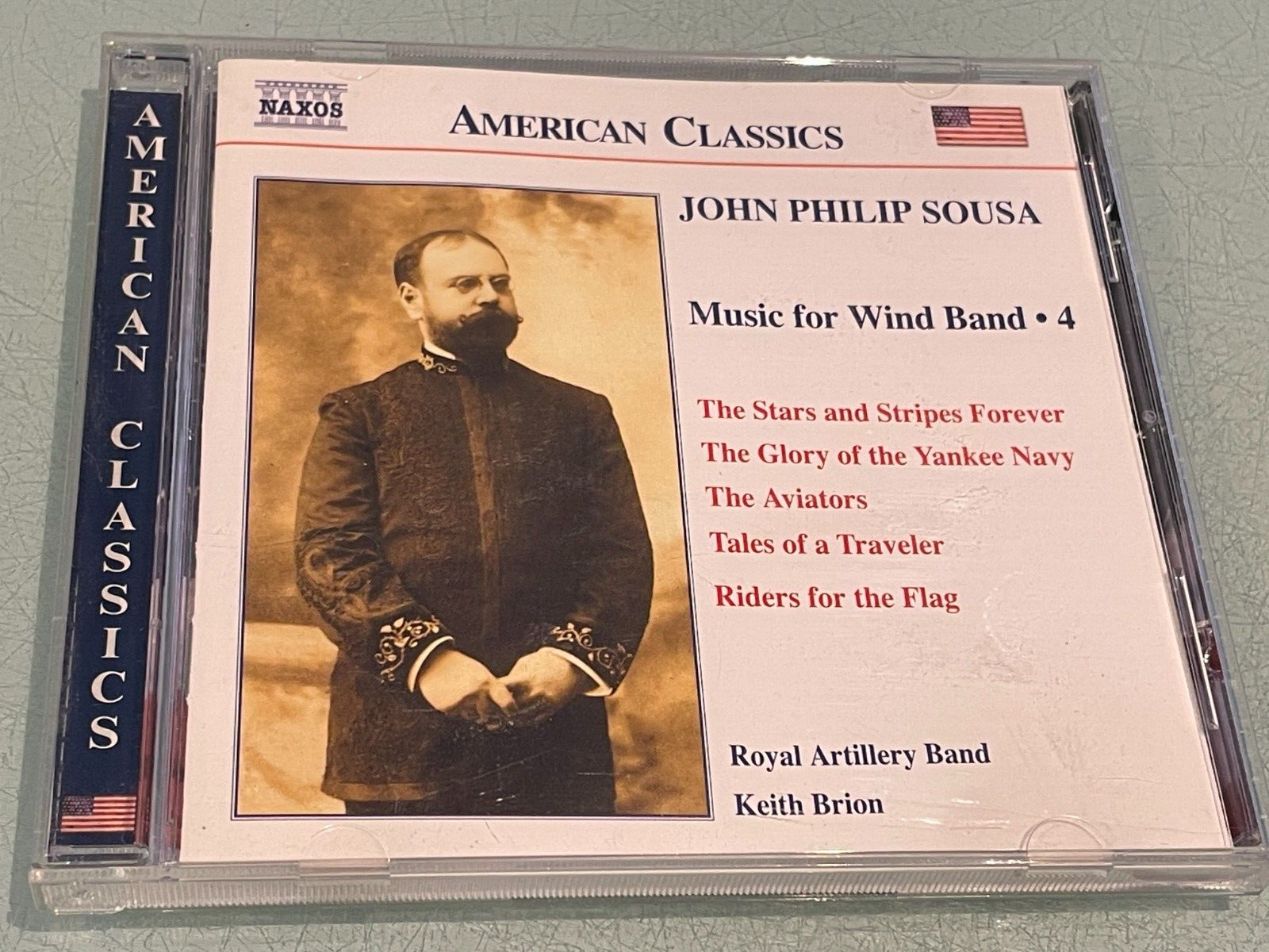 John Philip Sousa - Music For Wind Band Vol. 4 - CD Album - 2004 Naxos - NEW