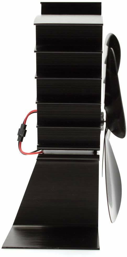 Valiant (FIR361) Premium IV 4-Blade Heat Powered Log Burner u0026amp; Stove  Fan, Black | eBay
