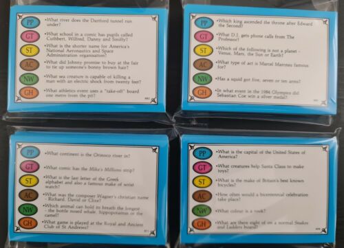 200 Trivial Pursuit Young Players Edition cards. Great for quiz nights Free post - Picture 1 of 2