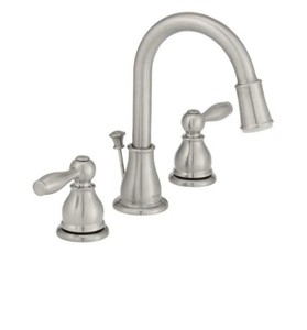 Mandouri 8 in. Widespread 2-Handle LED High-Arc Bathroom ...