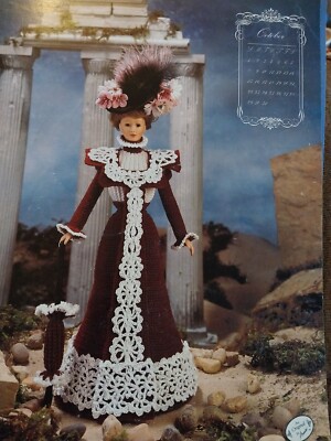 Amie October Touring Frock Crochet Pattern 7810 for 11.5'' Doll Barbie 