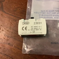 Baco Controls 23E01 Contact Block 