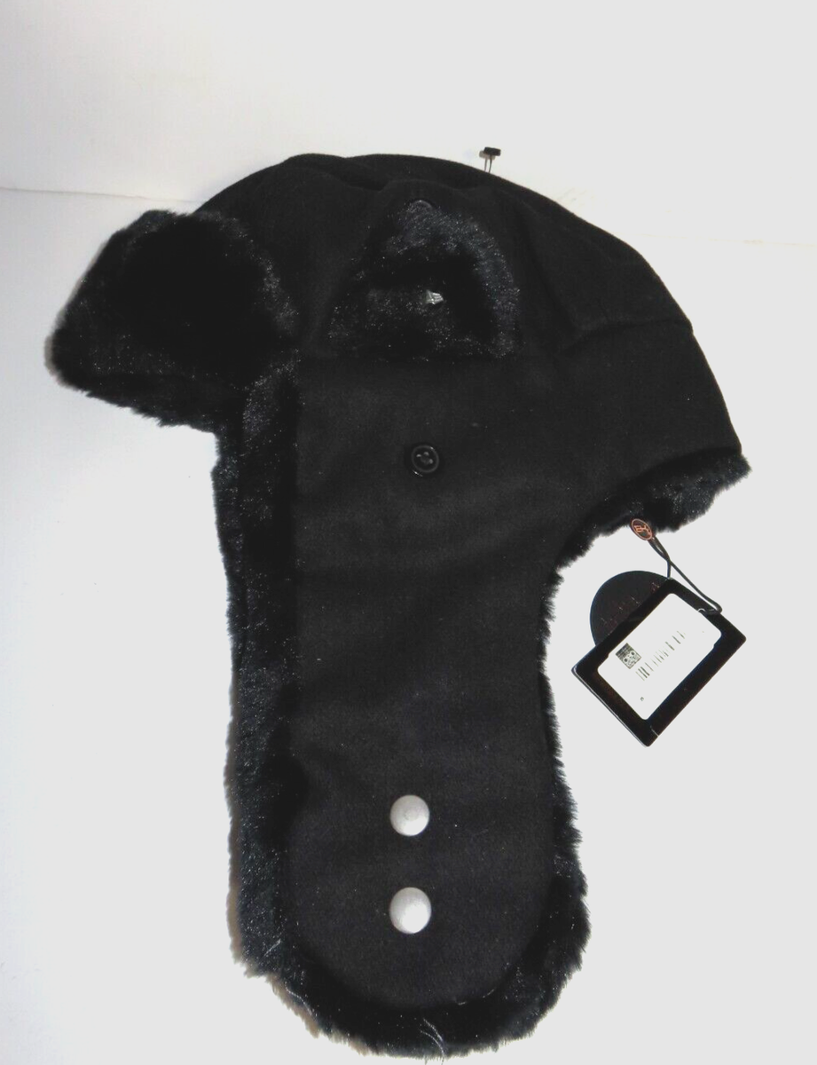 New Era Aviator Pilot EK Trapper Black US Small | eBay