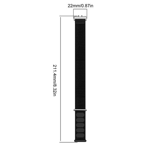 Nylon Band Adjustable Sport Strap Fabric Elastic Straps for Samsung Galaxy Fit 3 - Zdjęcie 10 z 18