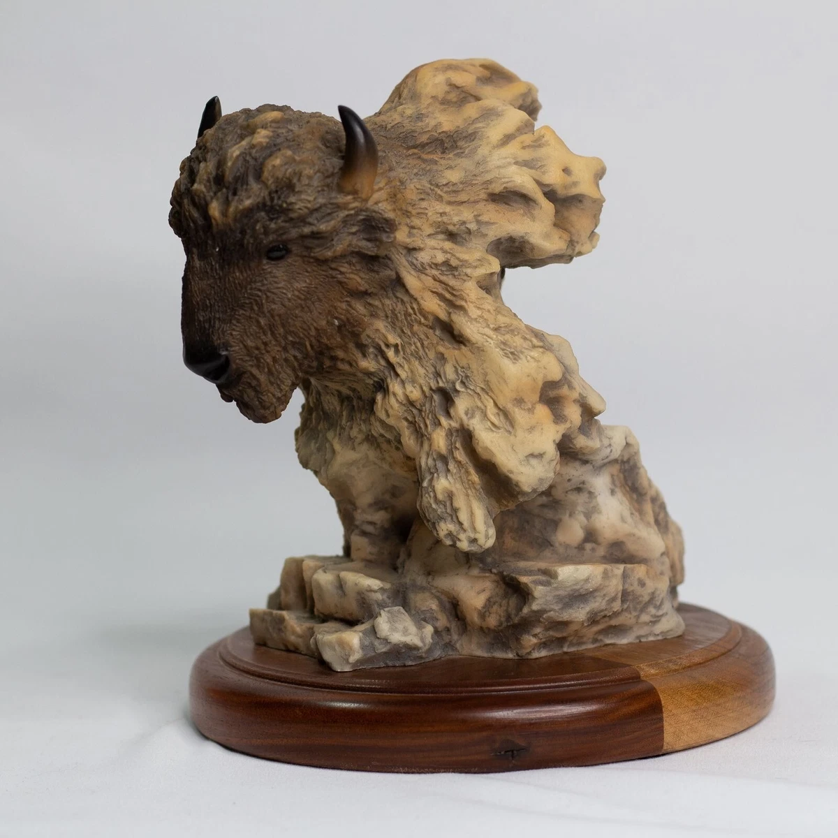 Mill Creek Studios Faded Glory Buffalo Statue Figure Southwestern Art No. 7103