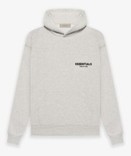 Fear of God Essentials Hoodie Light Oatmeal Gray XL Brand New AUTHENTIC