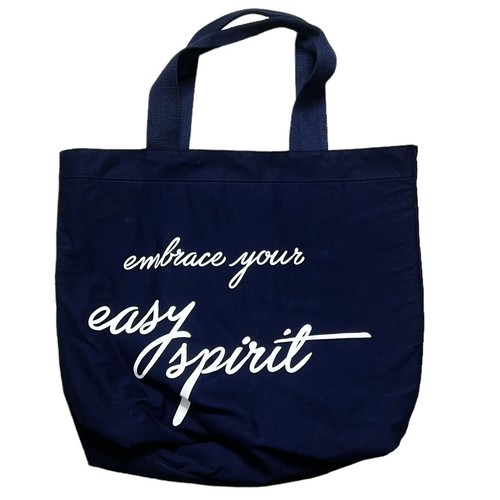 NWOT Easy Spirit Bag Navy White Embrace Your Easy Spirit Tote