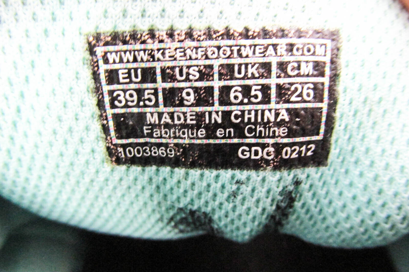 Scarpe da donna Keen Alamosa basse taglia 9 marroni scarpe da trekking trail sneakers usate vq