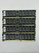 8GB KIT 4X 2GB PC  DDR DDR1  PC2100R  266MHZ 2100 266  184PIN ECC-REG RDIMM 