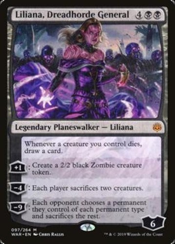 x1 MTG Liliana, Dreadhorde General
