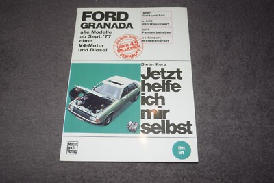 Now I Help Myself Repair Manual Ford Granada MK II Great Condition