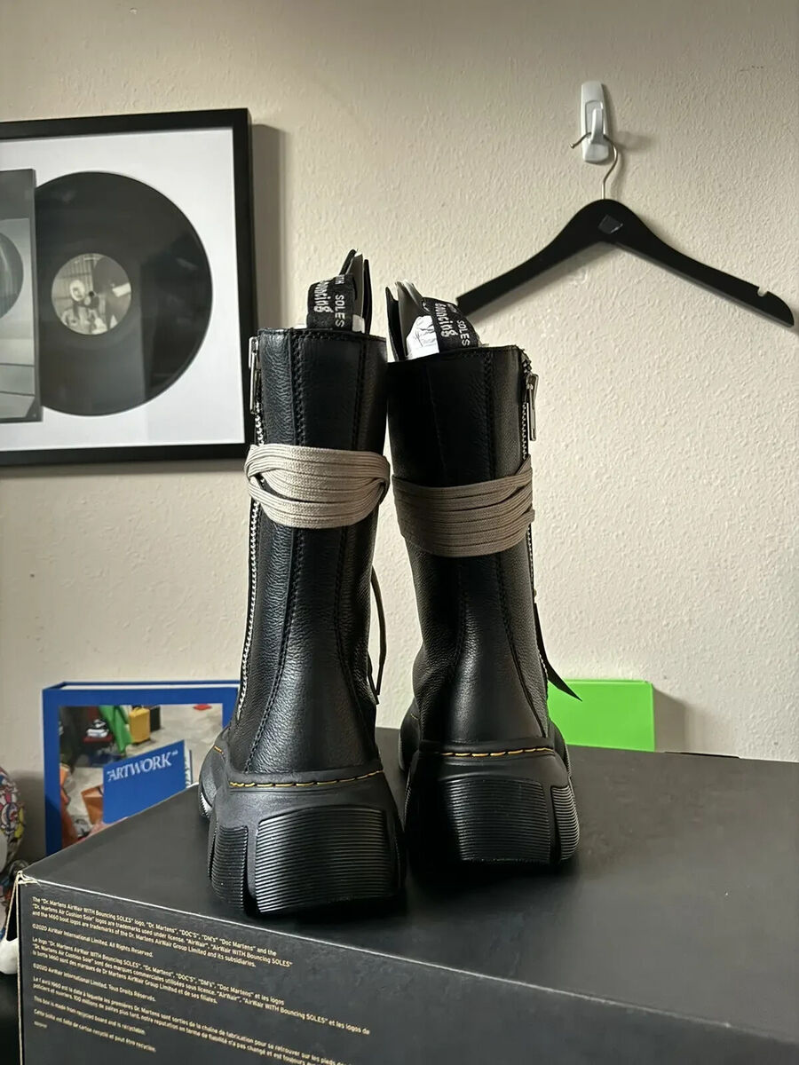 Dr. Martens x Rick Owens 1918 DMXL Calf Length Boot Black Dr. Martens x Rick Owens 1918 DMXL Calf Length Boot Black