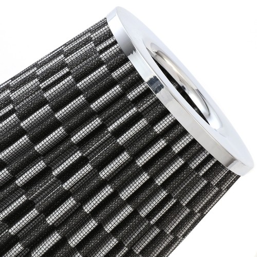 Black 3" Car Cold Air Intake Filter Induction Kit Pipe Flow Hose & Clamp System - Bild 10 von 11
