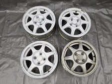 94-97 Mazda Miata Semi Solid Spoke Wheel Rim Set Miata Mx5 14x6 9965-13-6040
