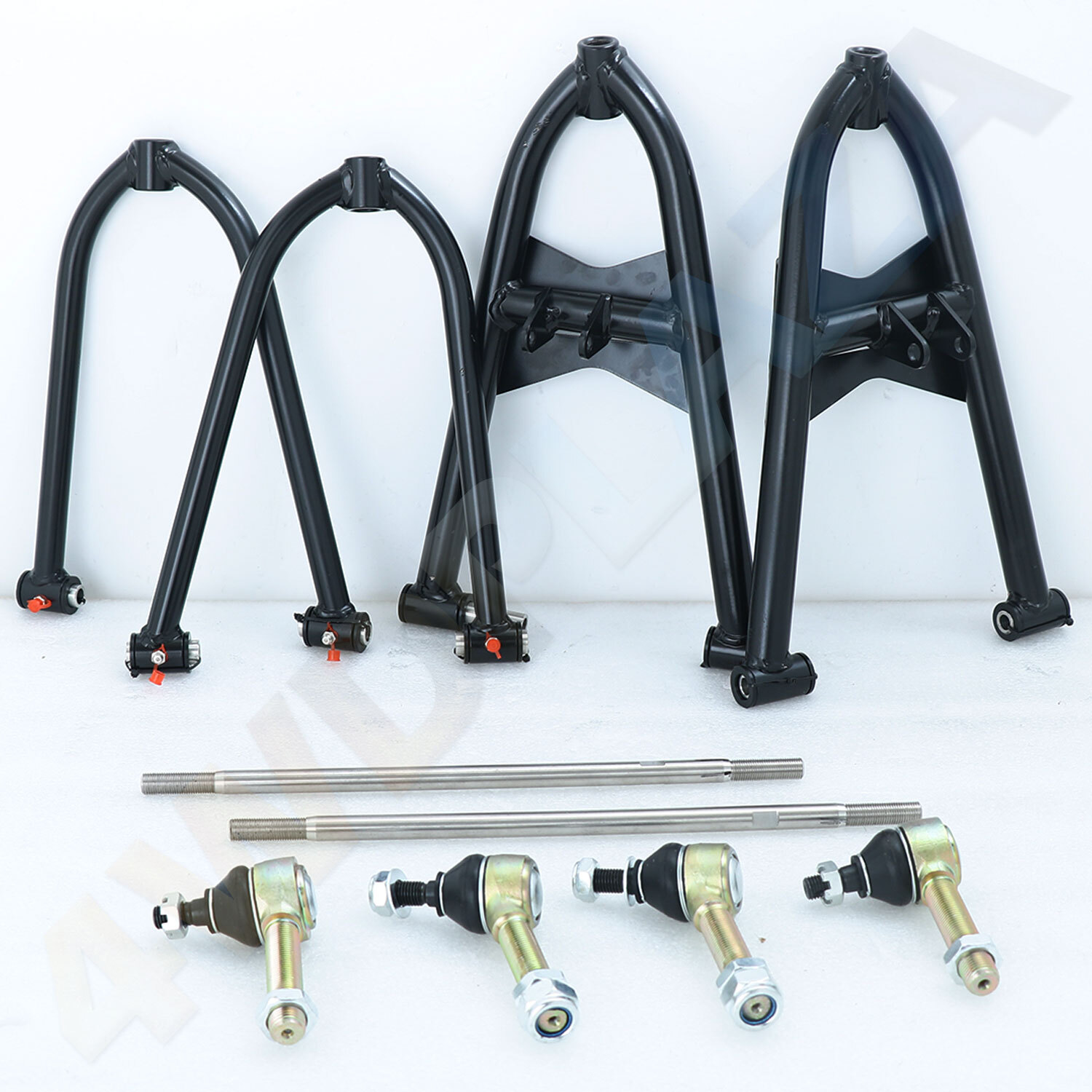 (高校2年生)【ANTRES】(美品)フレーム+クランク+ハンドル+FD Motocross +2 Standard Travel A-arms for the Honda 400EX 1999-15