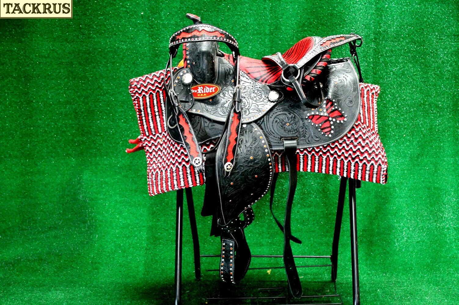 12 Horse Western Barrel Show Pleasure LEATHER SADDLE Bridle 50160 12 Horse Western Barrel Show Pleasure LEATHER SADDLE Bridle 50160