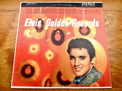 Elvis Presley ‎♫ Elvis' Golden Records ♫ Rare RCA Records Stereo