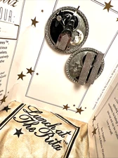 Vintage Lunch at The Ritz New York High Rise Hollandaise Twin Towers 98 Earrings