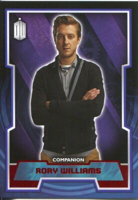 Doctor Who 2015 Red Parallel [50] Base Card #43 Rory Williams