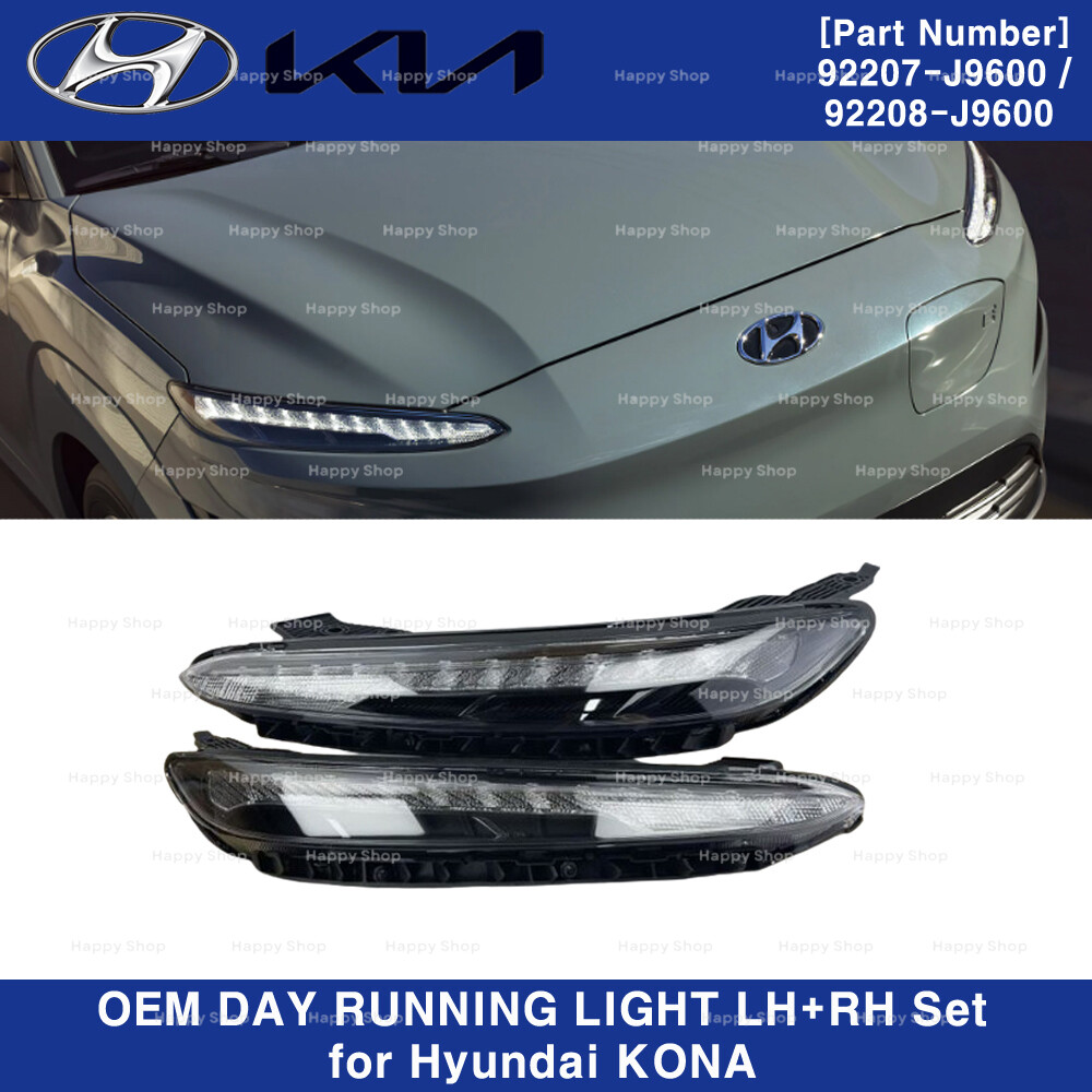 92207J9600 OEM LAMP ASSY-DAY RUNNING LIGHT LH+RH set For Hyundai