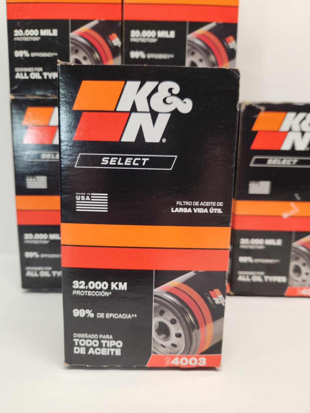 6Pack K&N Select SO4003 20,000 Mile Long Life Oil Filters eBay